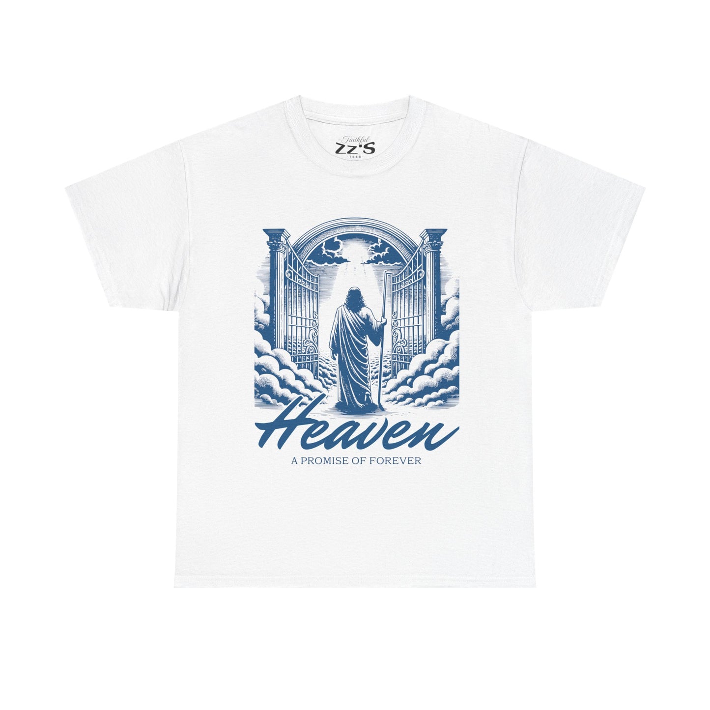 Heaven Graphic Tee — "Heaven: A Promise of Forever" Religious Inspirational T-Shirt