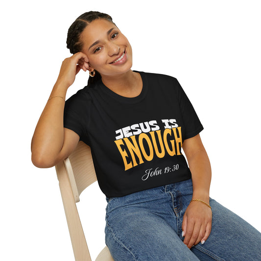 Jesus Is Enough Graphic T-Shirt — Bold Empowerment Tee