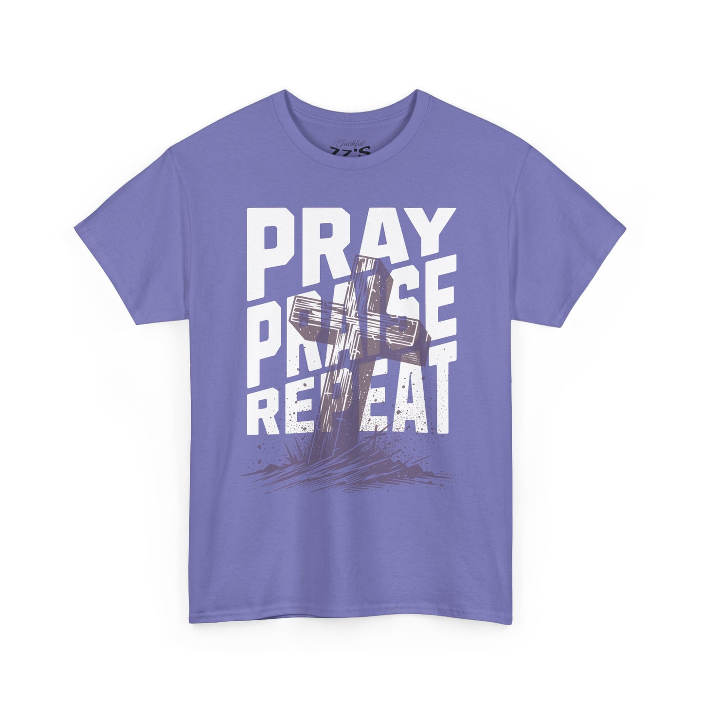 Pray, Praise, Repeat Tee