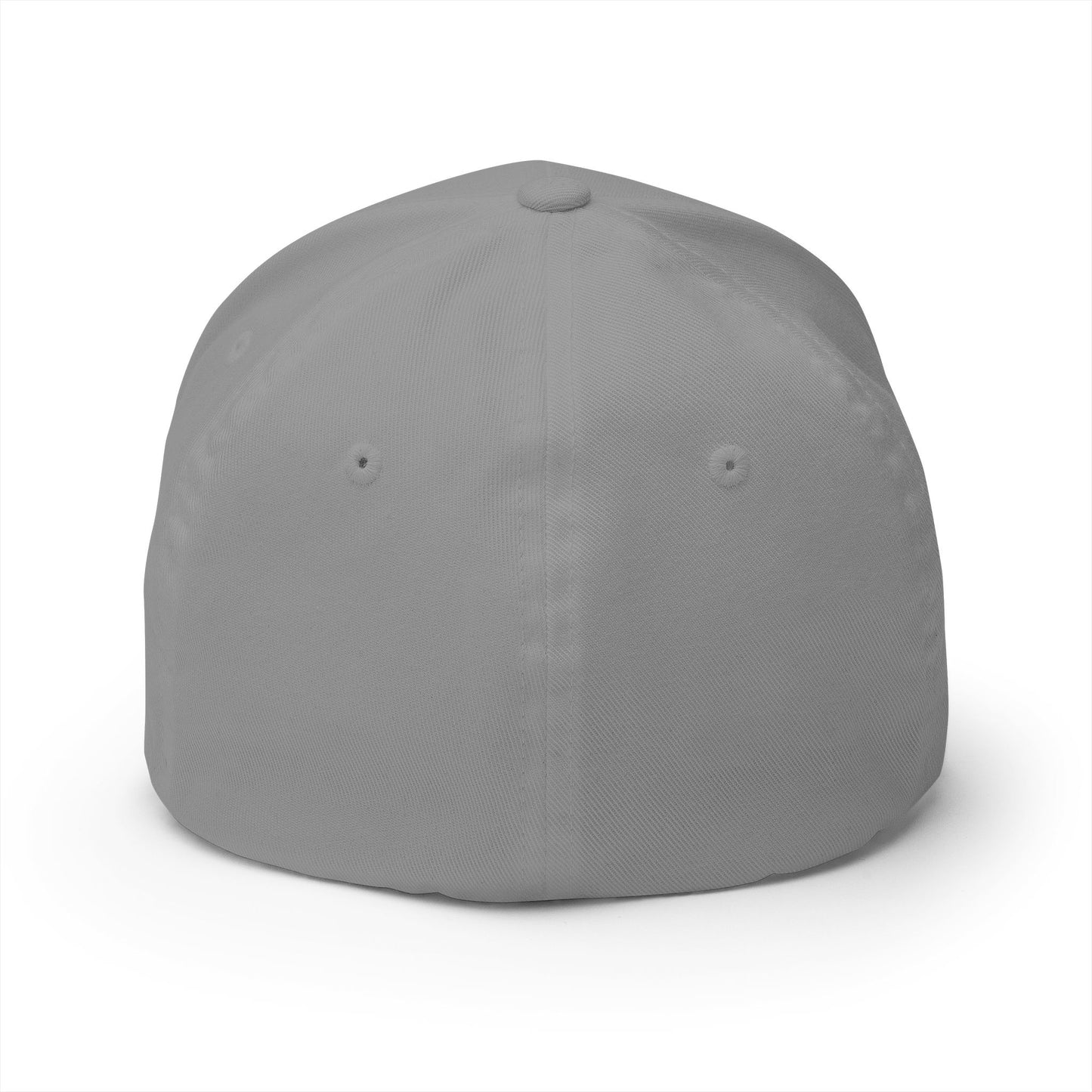Embroidered Monogram Cap — Distressed 'JC' Initial Baseball Hat