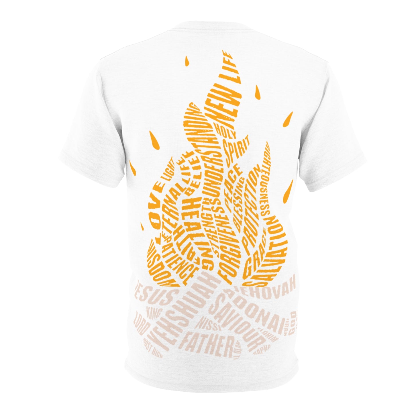 Christian Cross & Jesus Tee — "Tetelestai" Religious Graphic T-Shirt