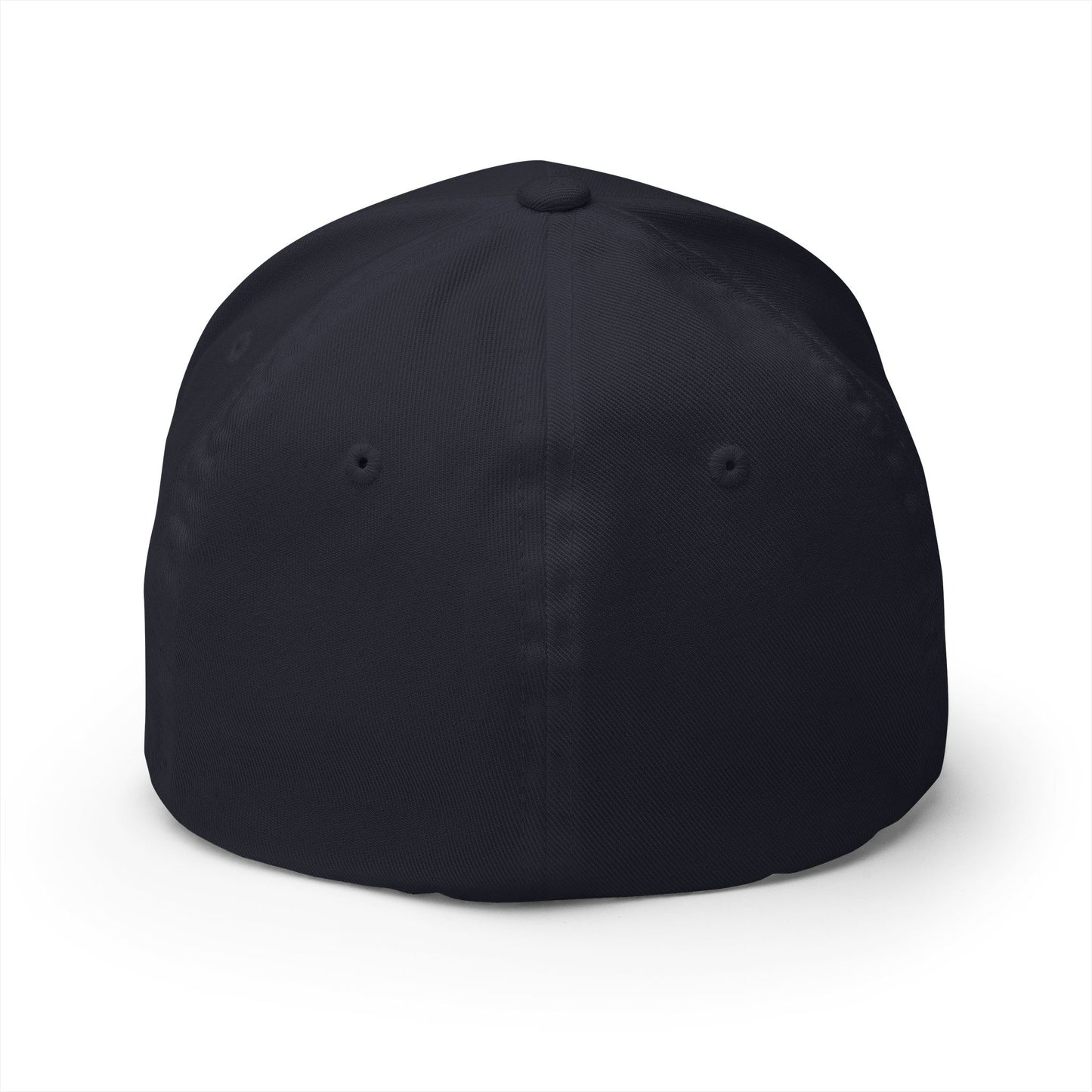 Embroidered Monogram Cap — Distressed 'JC' Initial Baseball Hat