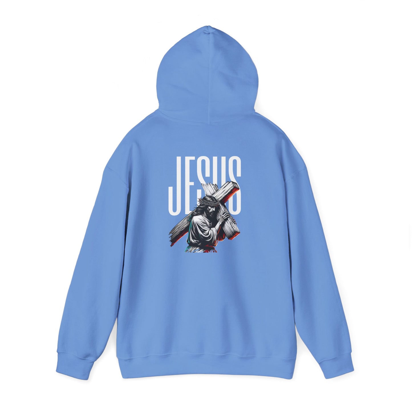 Christian Jesus Hoodie – Savior Cross Graphic Pullover