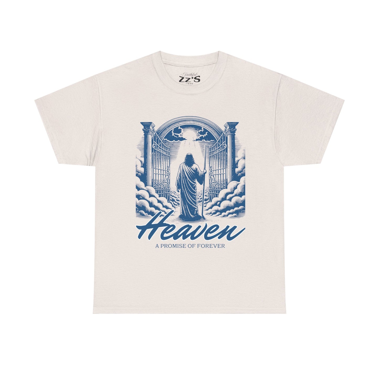 Heaven Graphic Tee — "Heaven: A Promise of Forever" Religious Inspirational T-Shirt