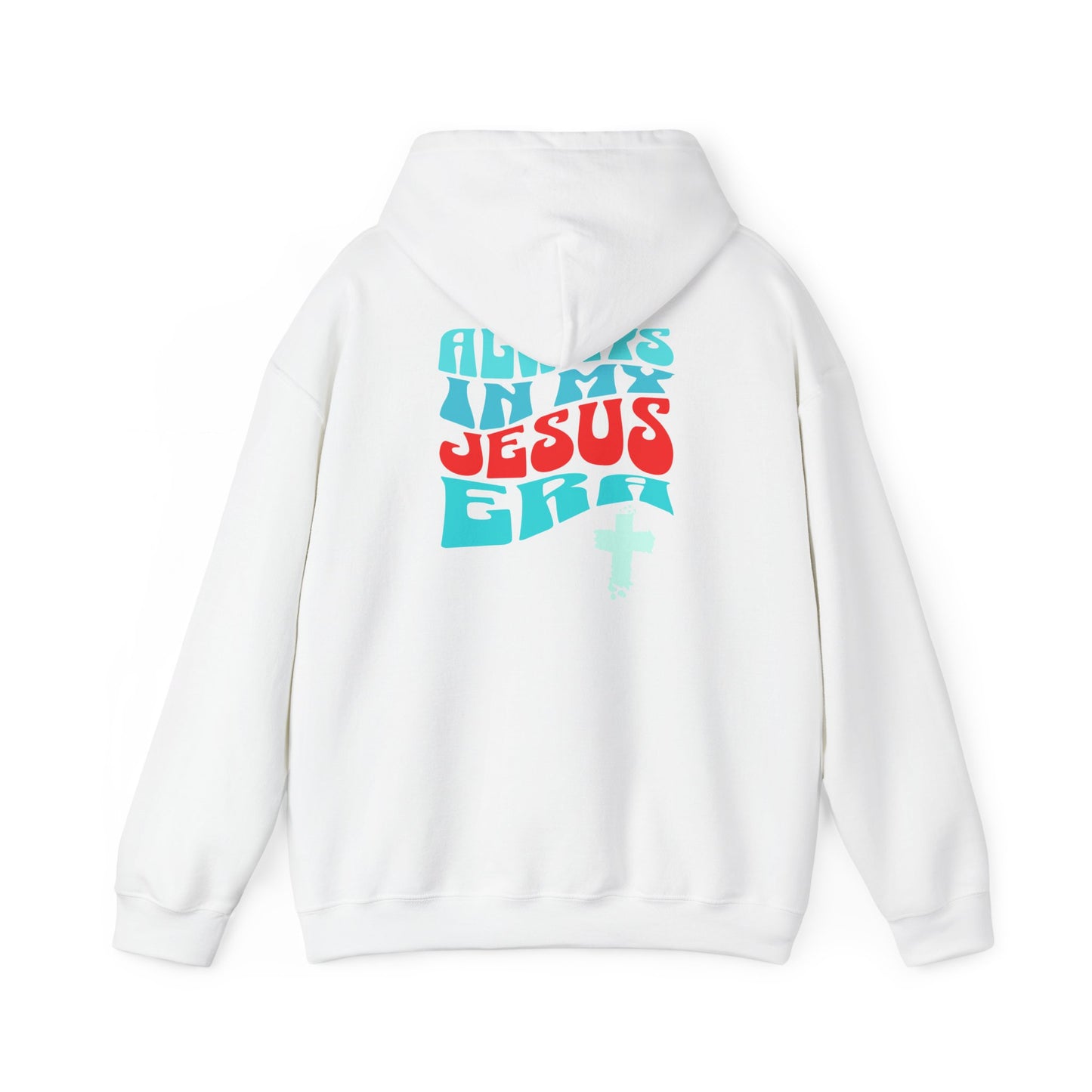Jesus Vibes Hoodie – "Jesus Era" Retro Faith Graphic Hooded Sweatshirt